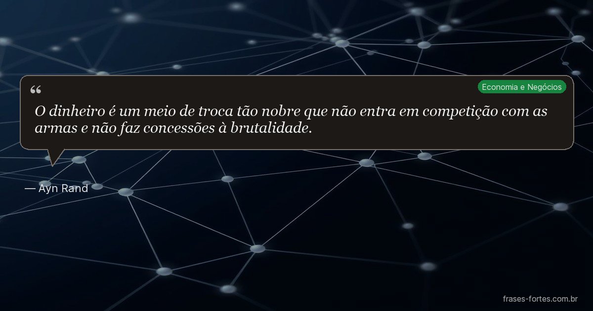 Frase de Ayn Rand