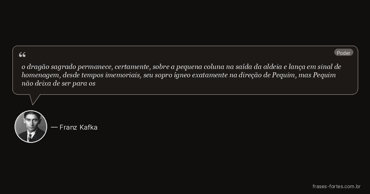 Frase de Franz Kafka