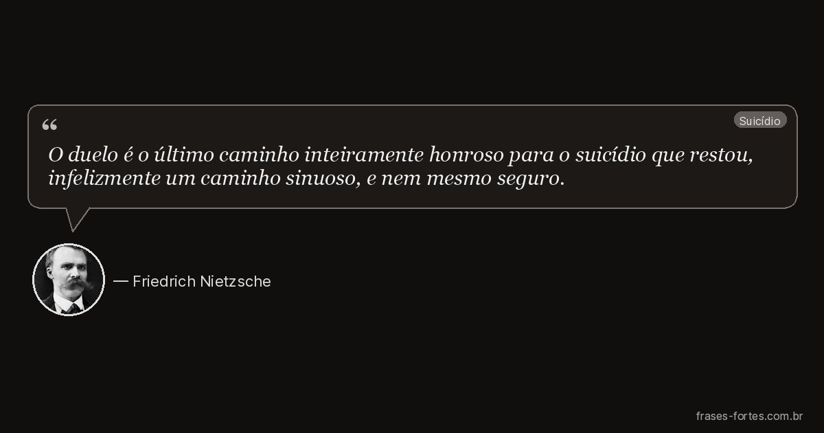 Frase de Friedrich Nietzsche