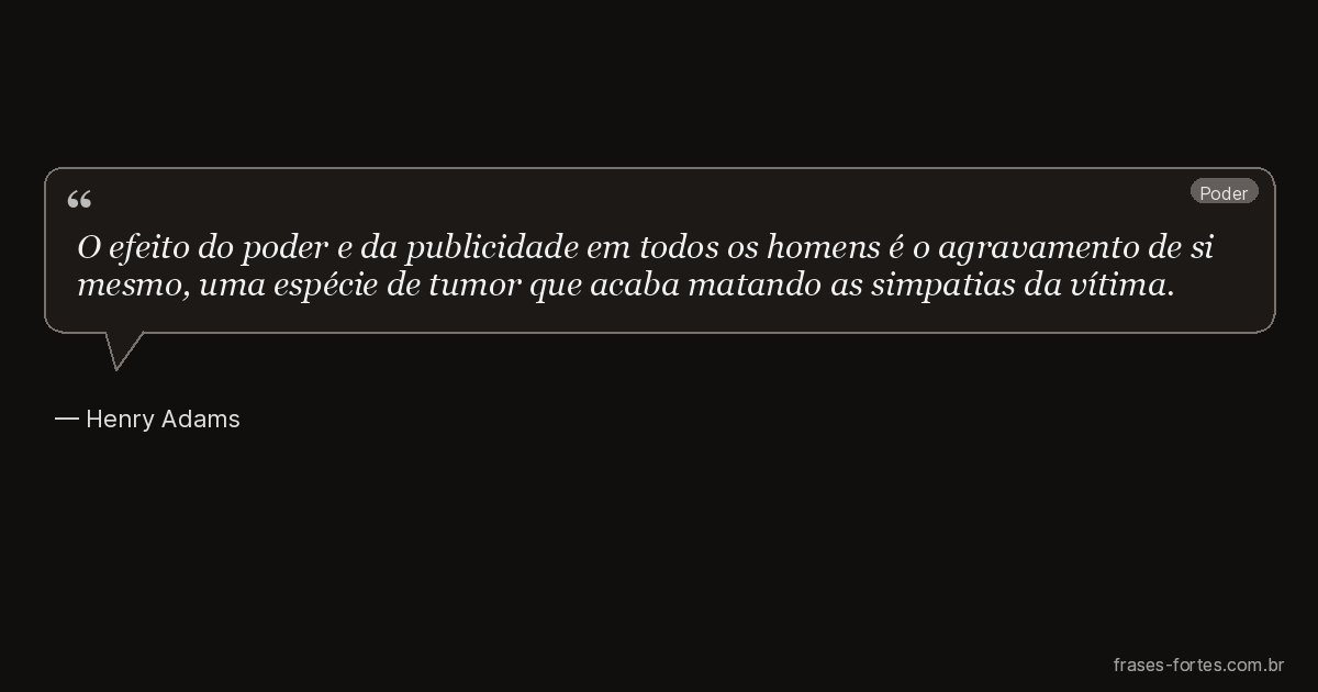 Frase de Henry Adams