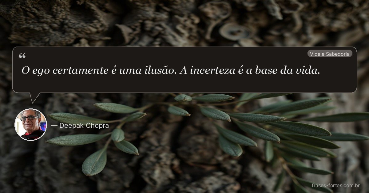 Frase de Deepak Chopra
