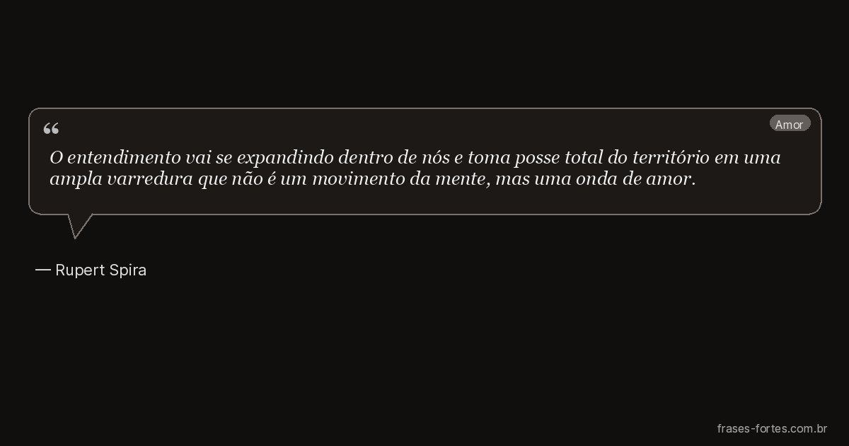 Frase de Rupert Spira