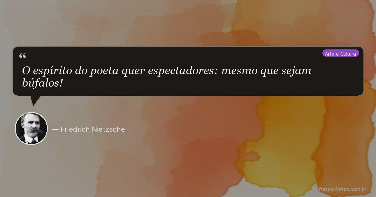 Frase de Friedrich Nietzsche