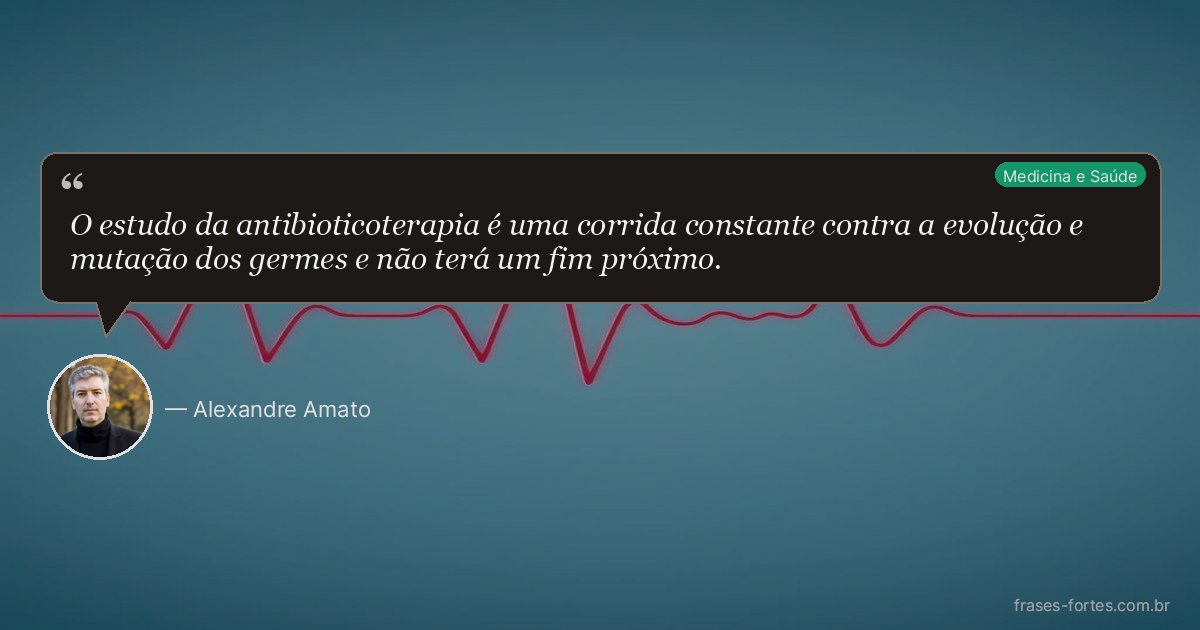 Frase de Alexandre Amato