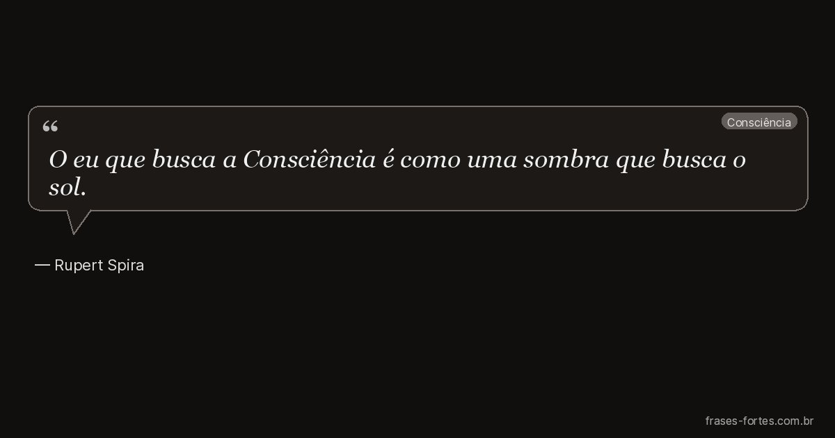Frase de Rupert Spira