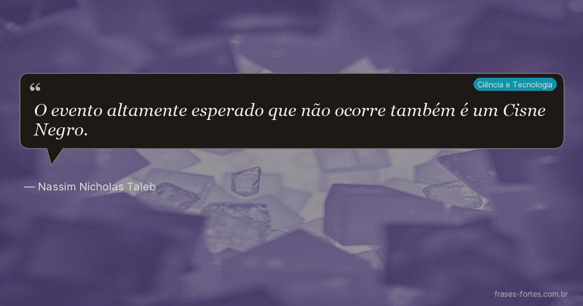 Frase de Nassim Nicholas Taleb