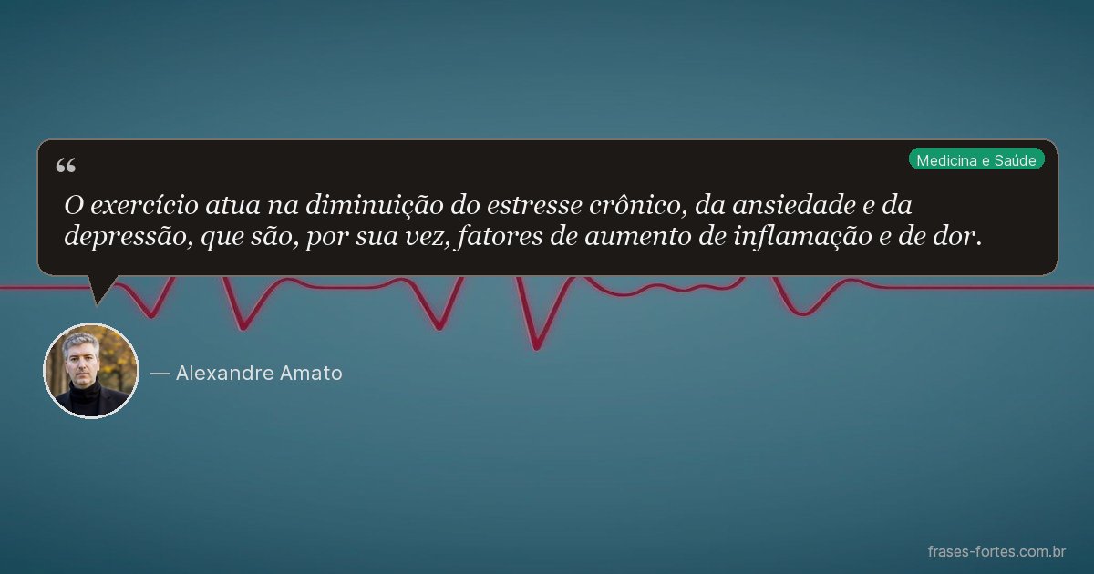 Frase de Alexandre Amato