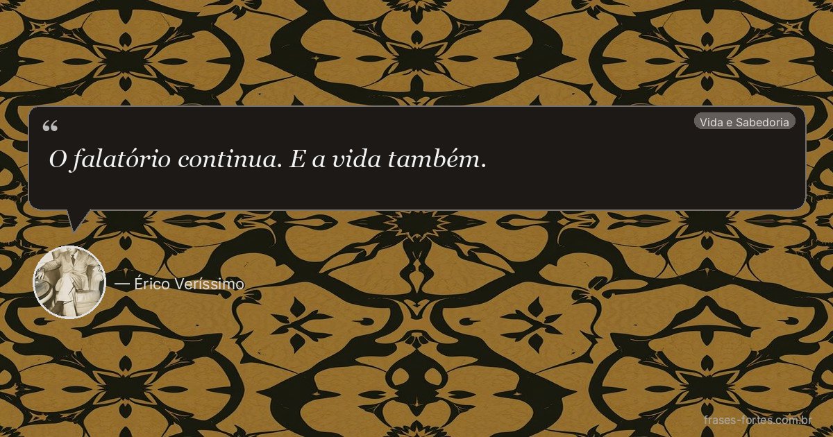 Frase de Érico Veríssimo