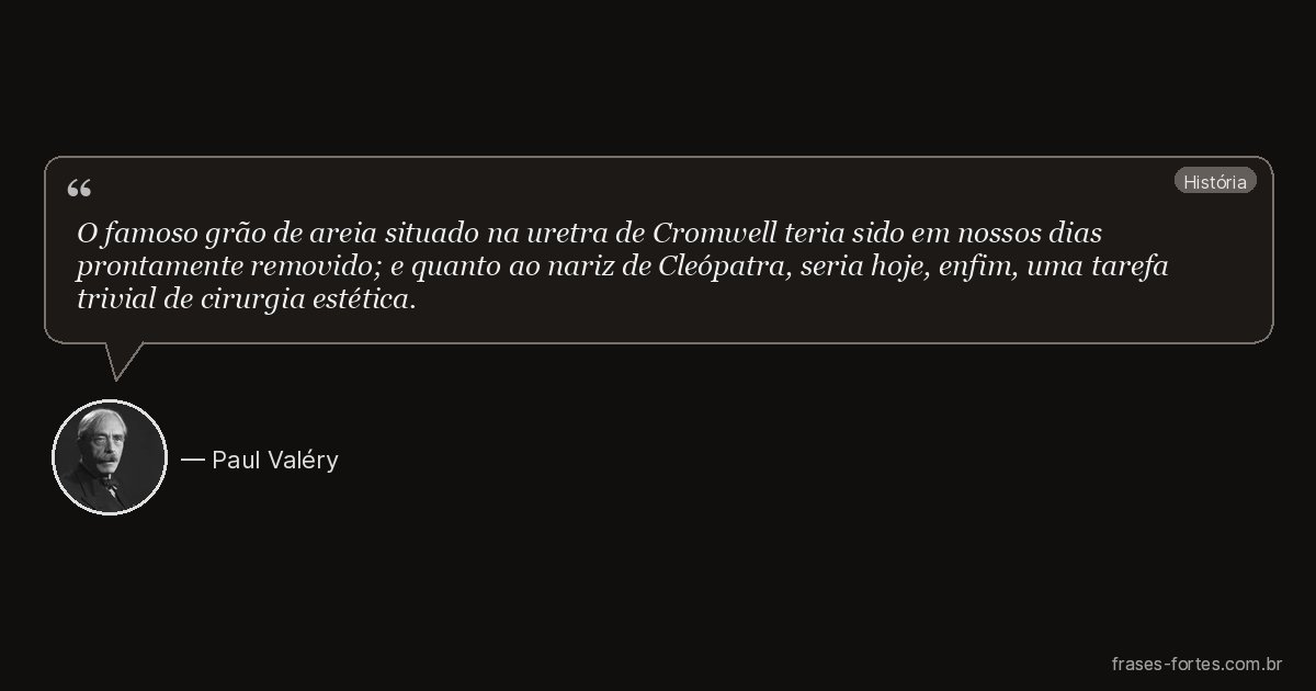 Frase de Paul Valéry