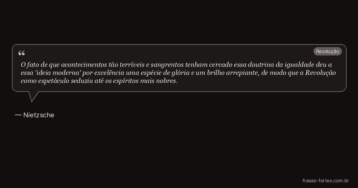 Frase de Nietzsche