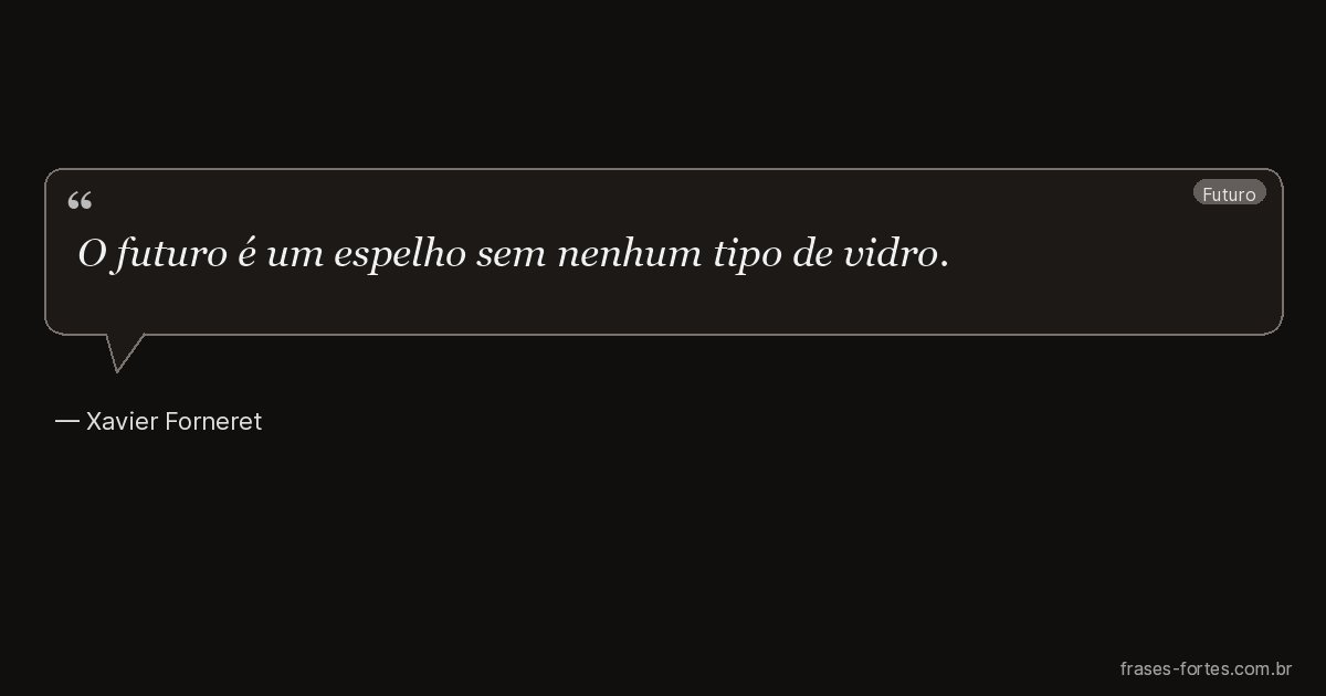 Frase de Xavier Forneret