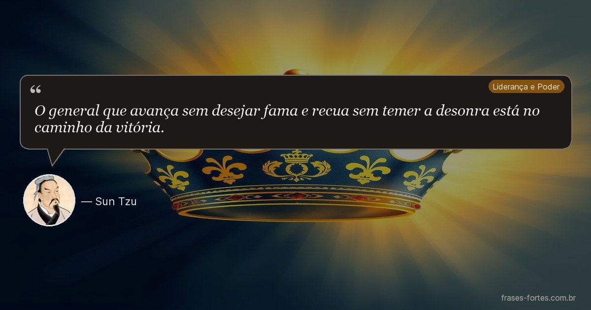 Frase de Sun Tzu