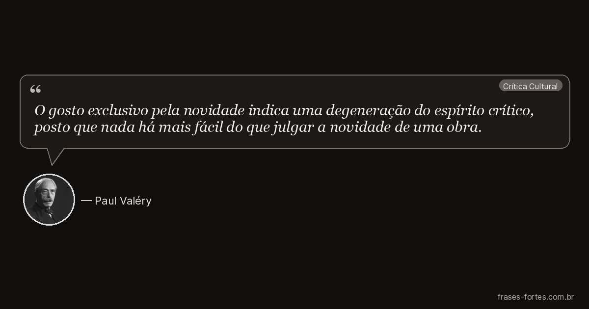 Frase de Paul Valéry
