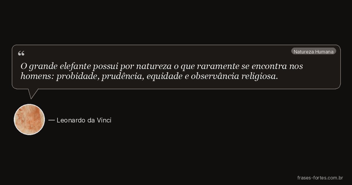 Frase de Leonardo da Vinci