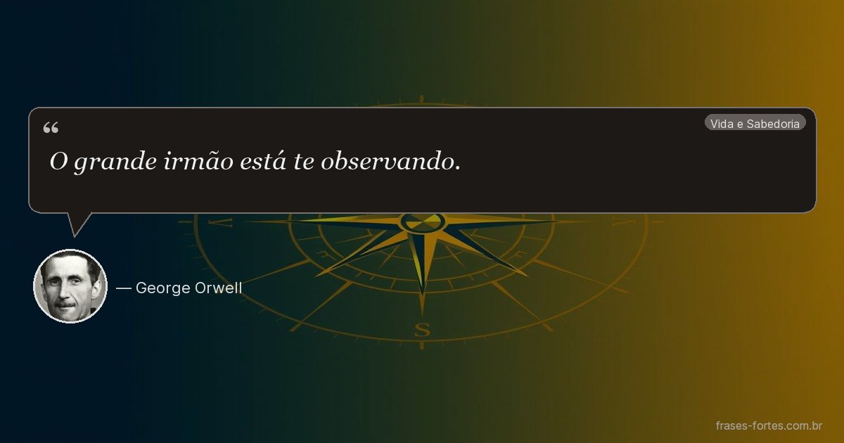 Frase de George Orwell