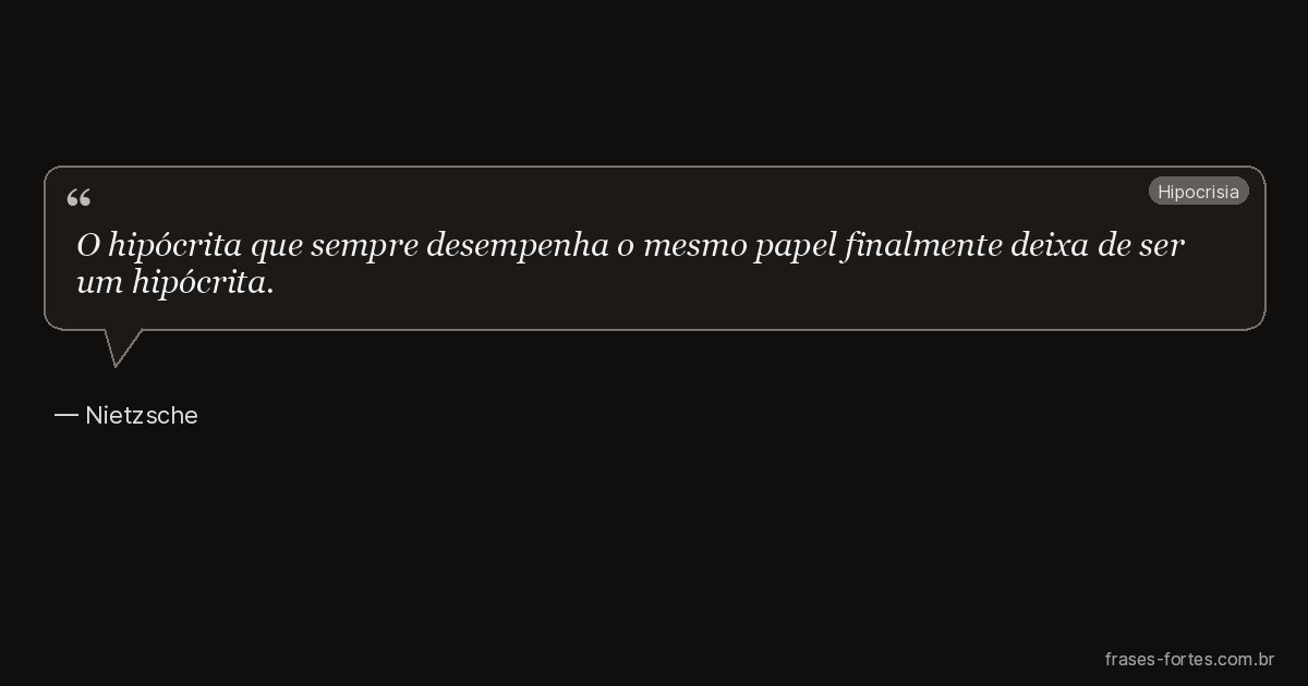 Frase de Nietzsche