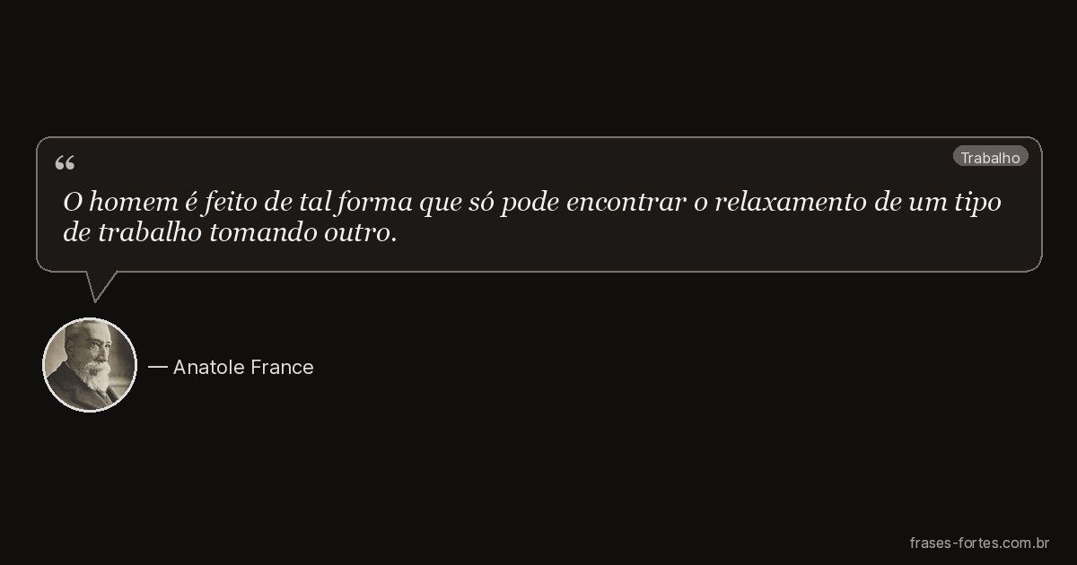 Frase de Anatole France