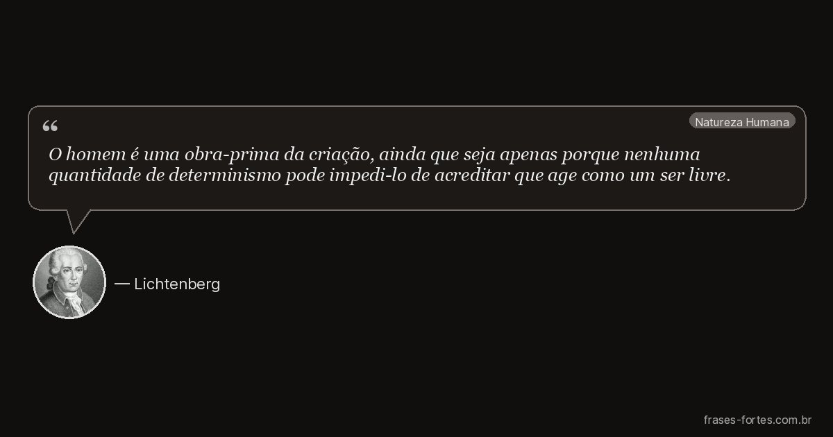 Frase de Lichtenberg