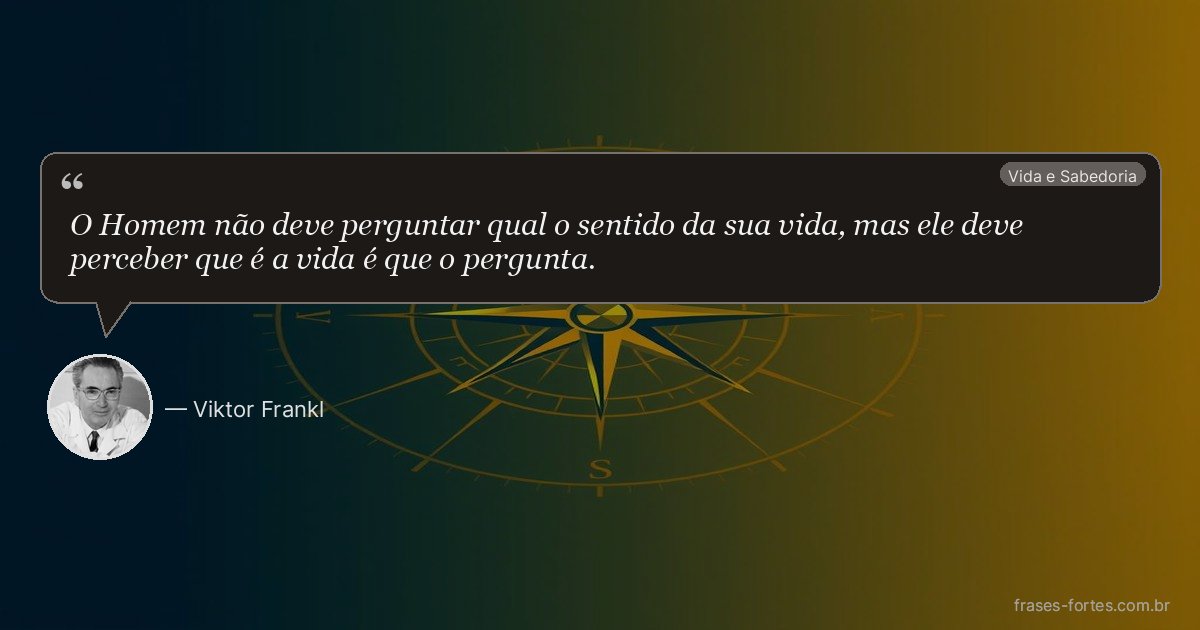 Frase de Viktor Frankl