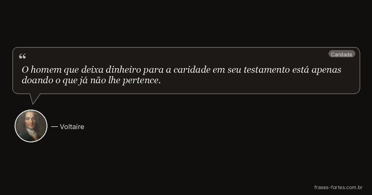 Frase de Voltaire