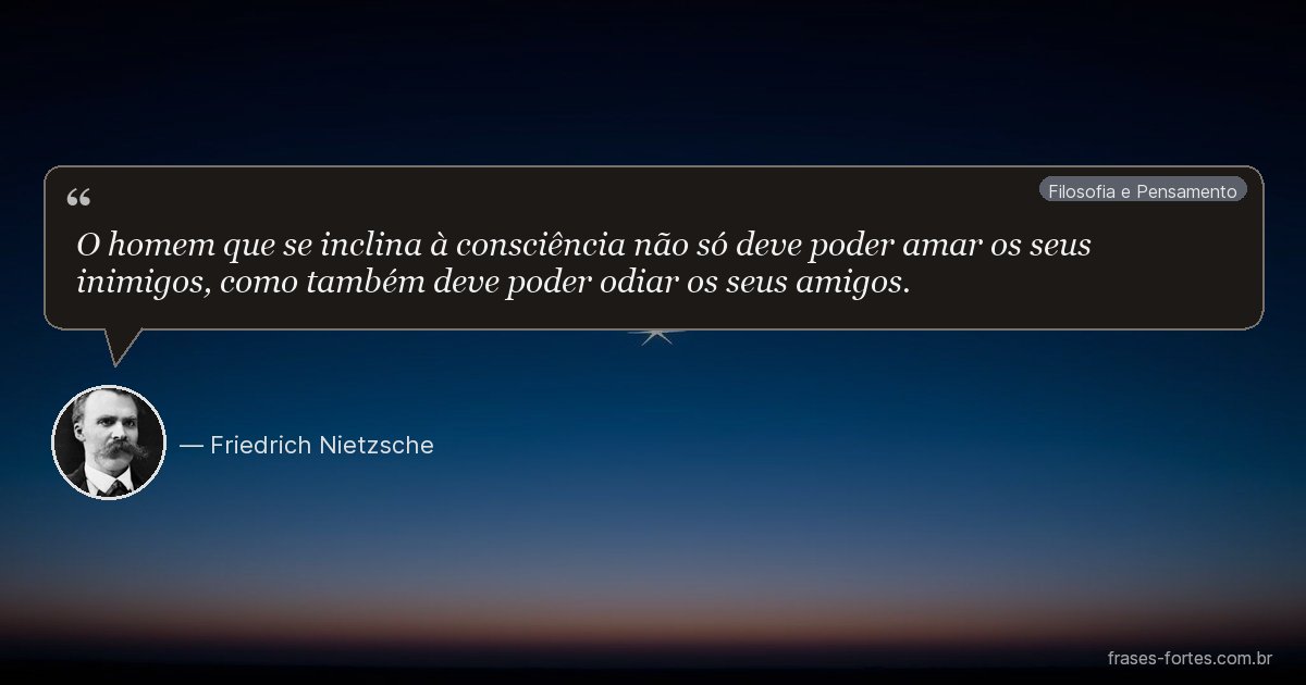 Frase de Friedrich Nietzsche