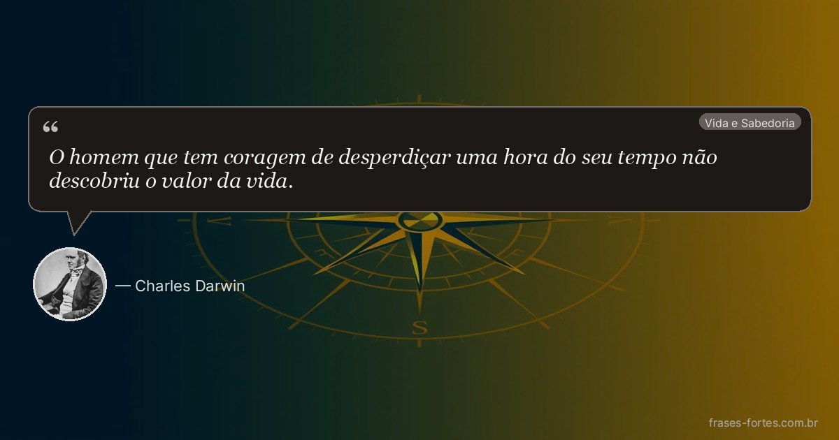 Frase de Charles Darwin