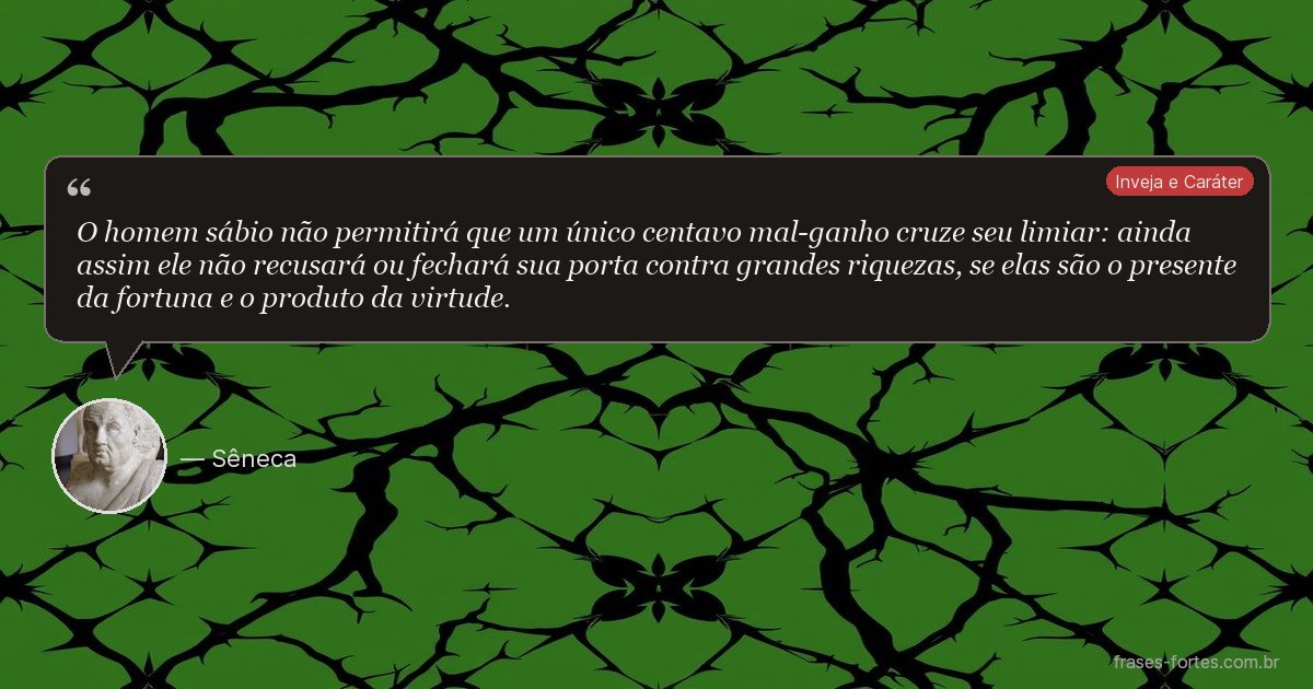 Frase de Sêneca