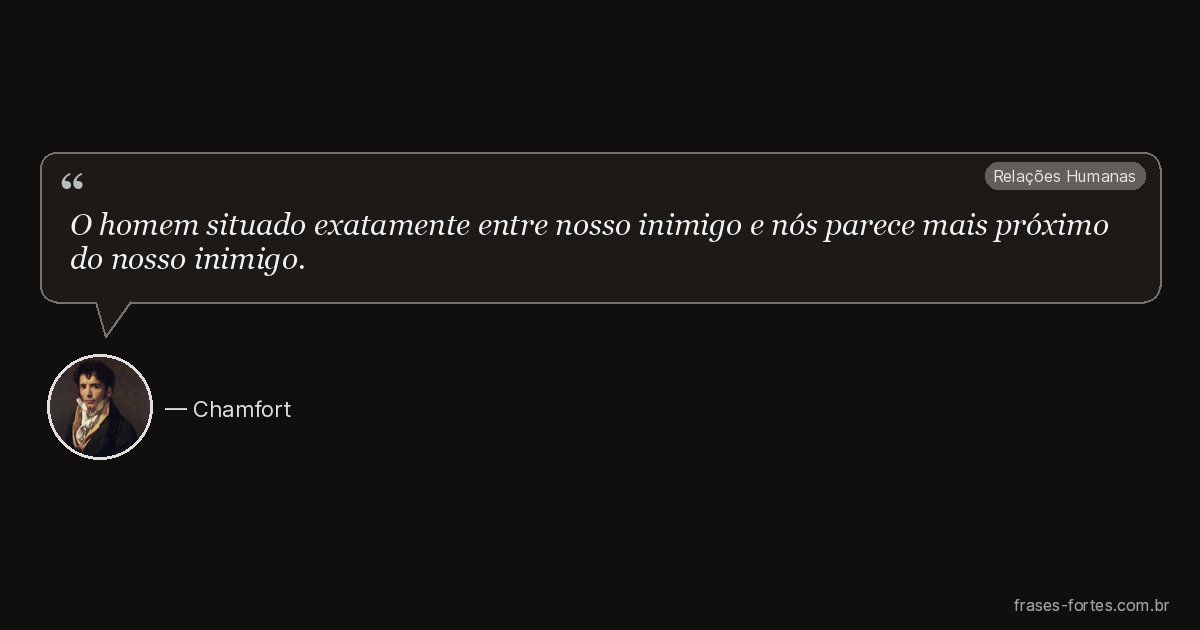 Frase de Chamfort