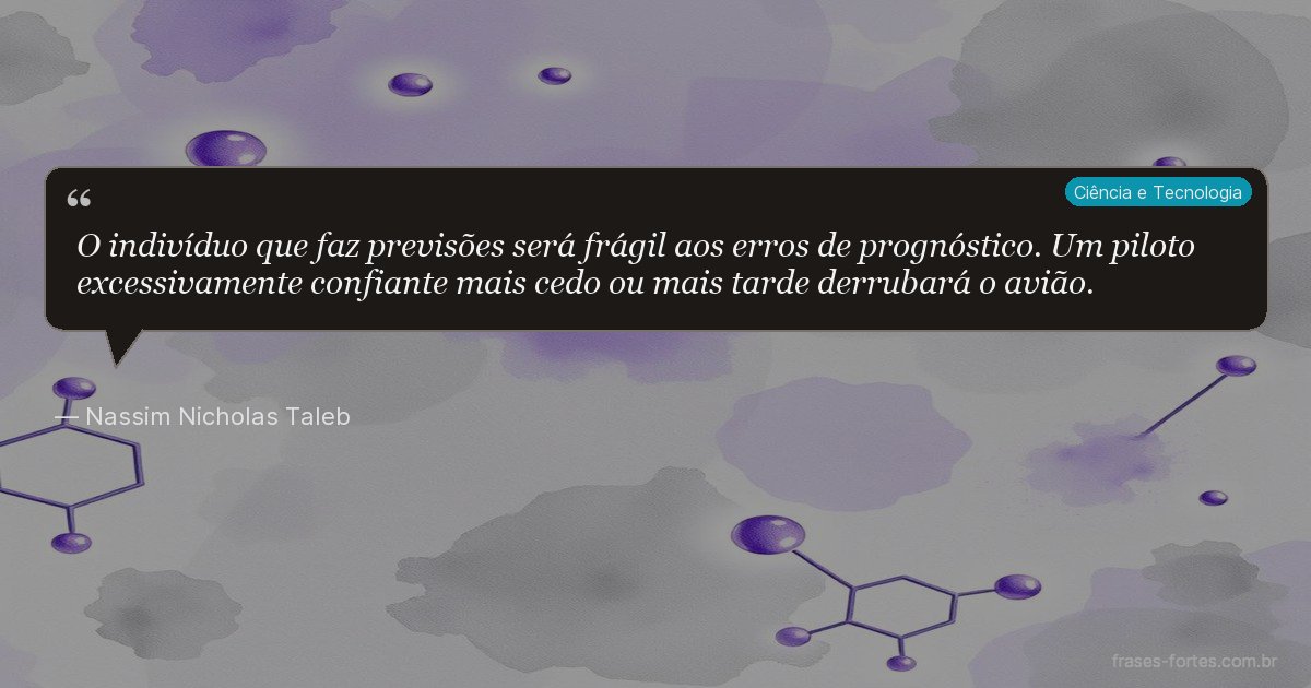 Frase de Nassim Nicholas Taleb