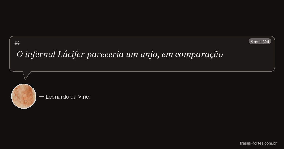 Frase de Leonardo da Vinci