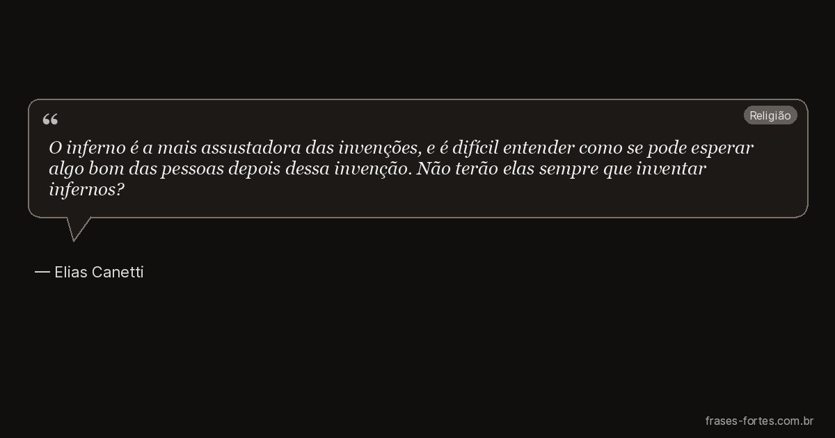 Frase de Elias Canetti