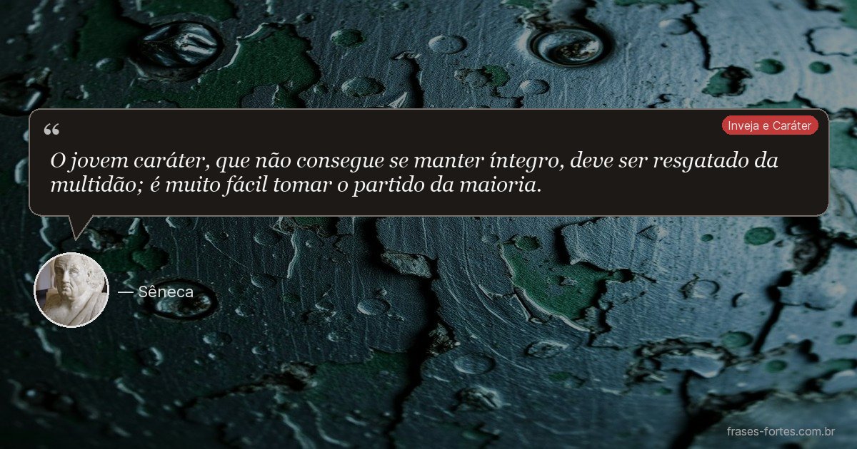 Frase de Sêneca
