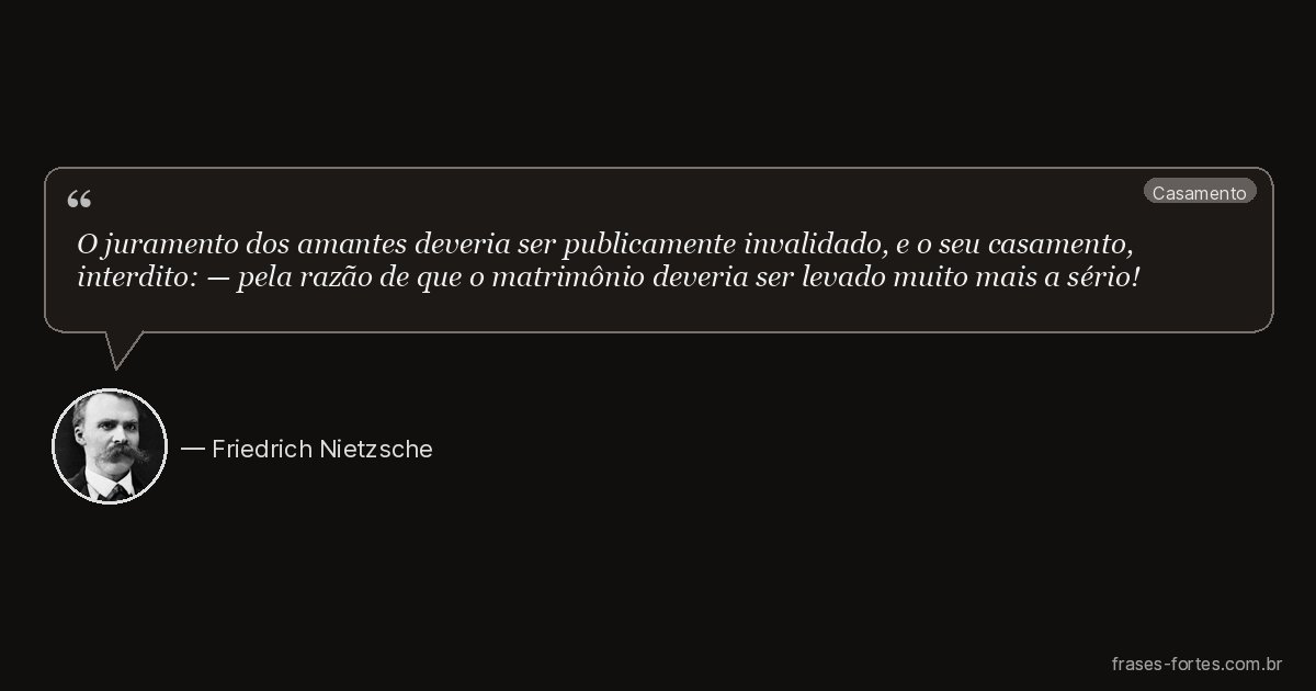 Frase de Friedrich Nietzsche