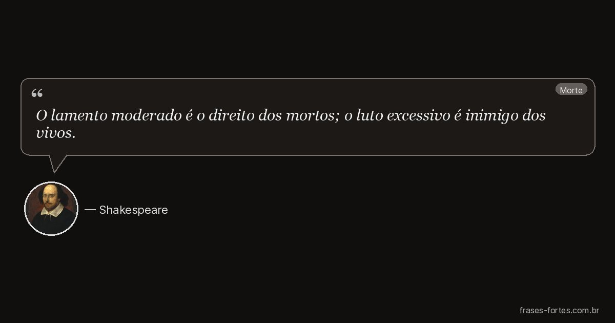 Frase de Shakespeare