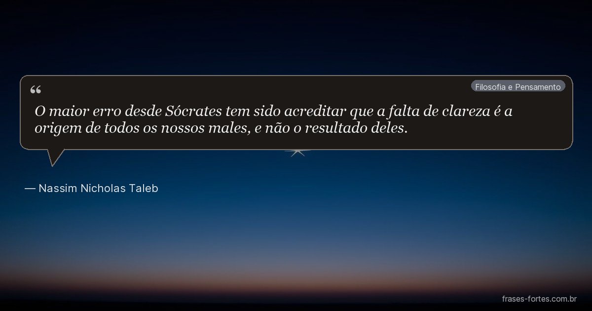 Frase de Nassim Nicholas Taleb