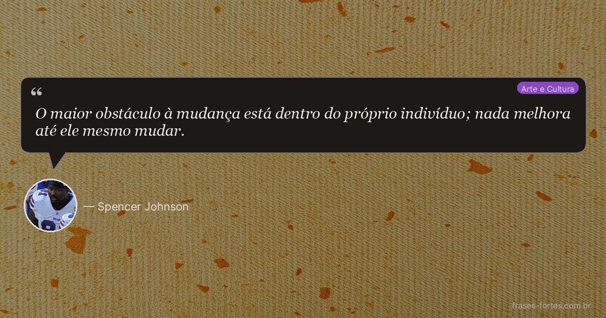 Frase de Spencer Johnson