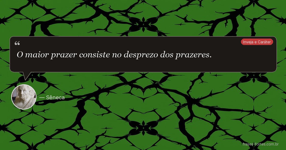 Frase de Sêneca