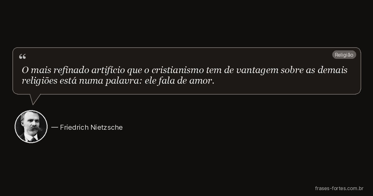 Frase de Friedrich Nietzsche