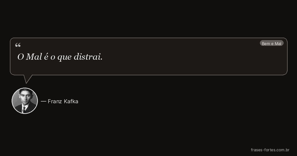 Frase de Franz Kafka