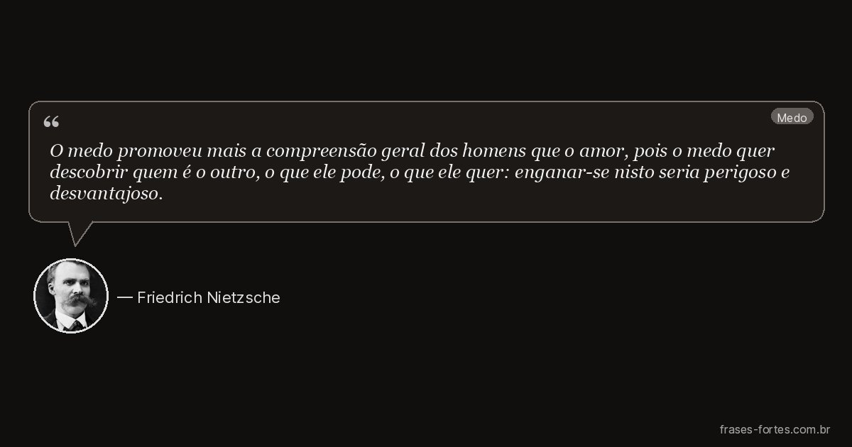 Frase de Friedrich Nietzsche
