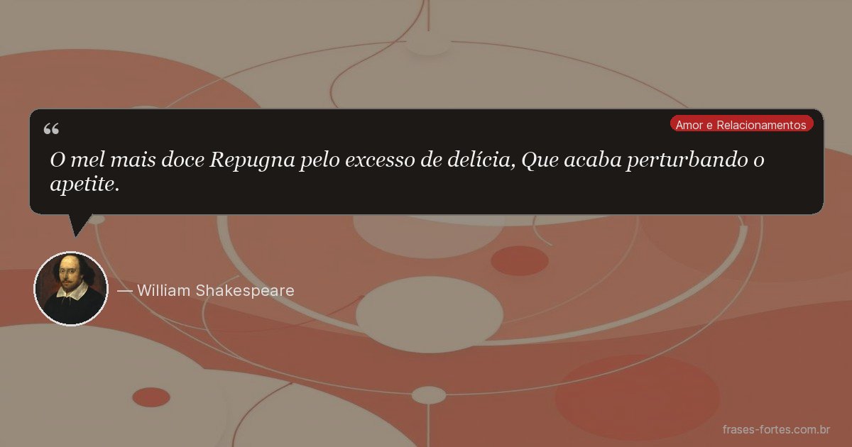 Frase de William Shakespeare