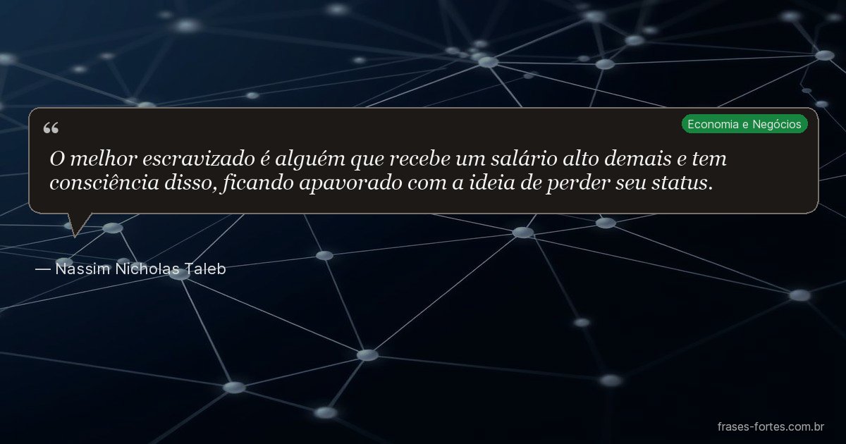 Frase de Nassim Nicholas Taleb