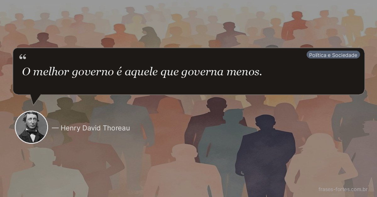 Frase de Henry David Thoreau