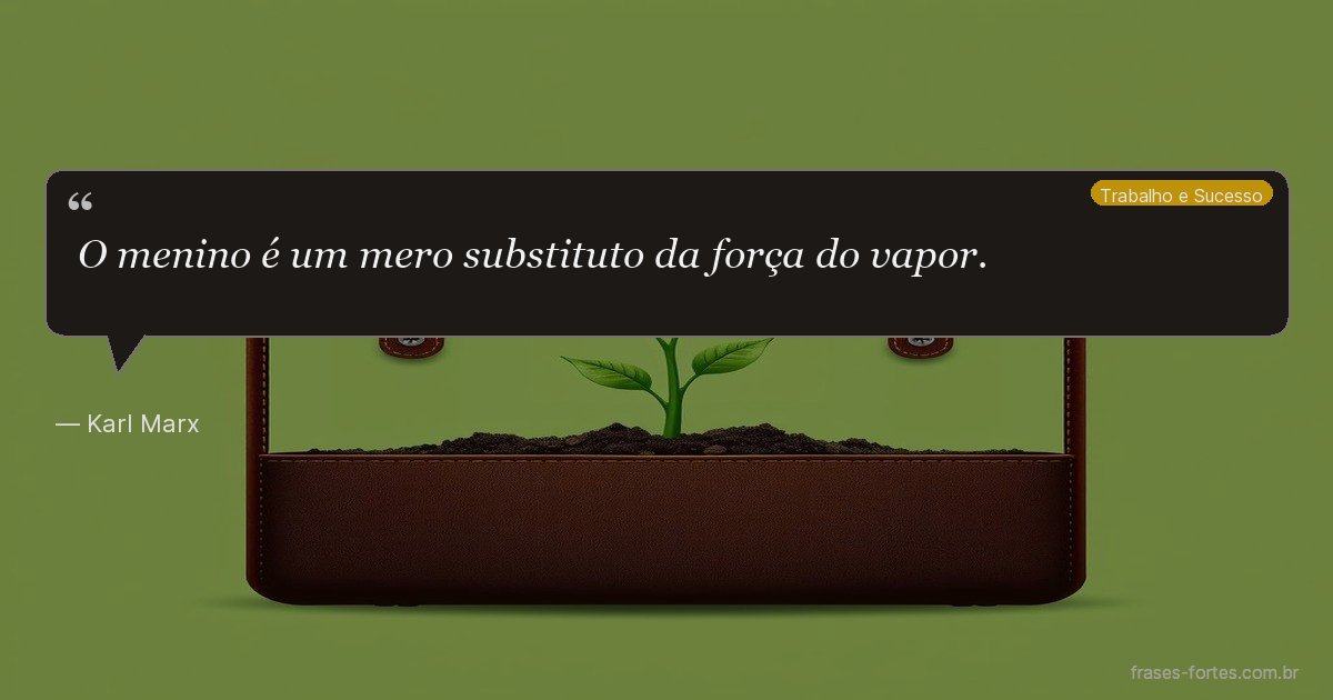Frase de Karl Marx