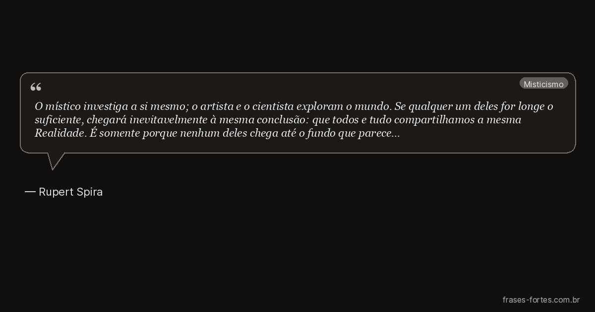 Frase de Rupert Spira