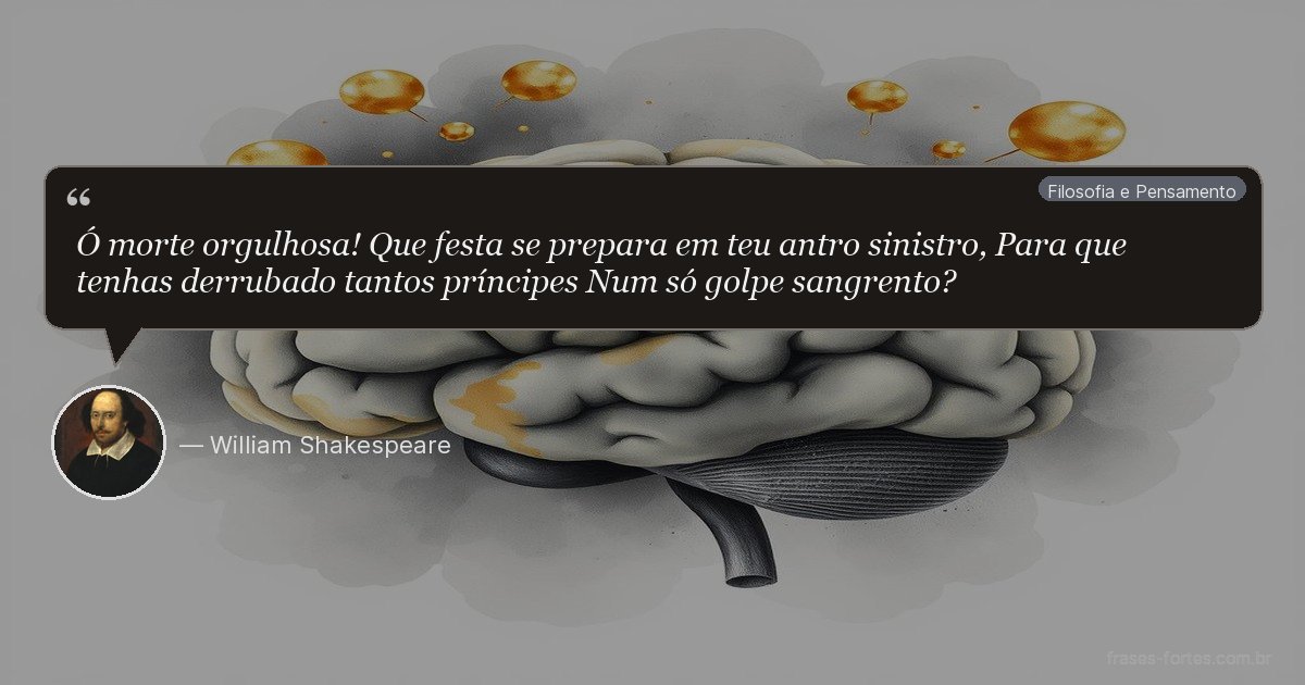 Frase de William Shakespeare