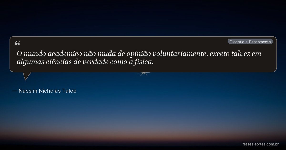 Frase de Nassim Nicholas Taleb