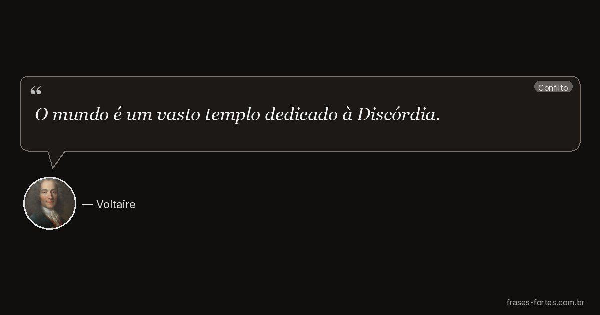 Frase de Voltaire