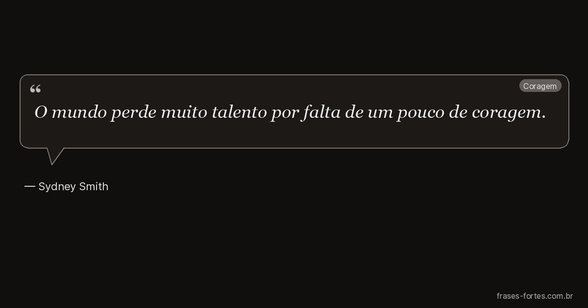 Frase de Sydney Smith