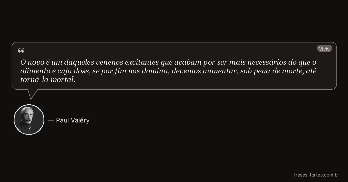 Frase de Paul Valéry
